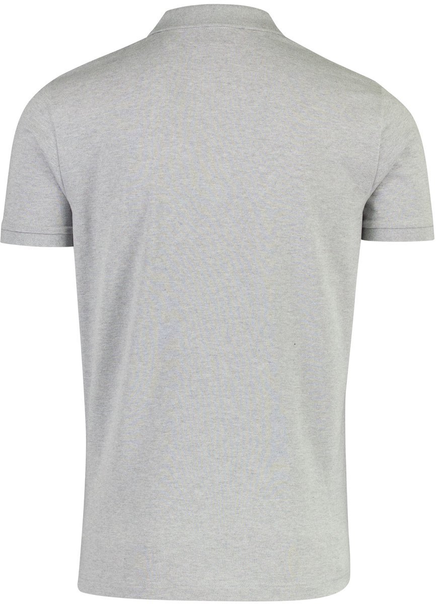 Gant poloshirt korte mouw grijs