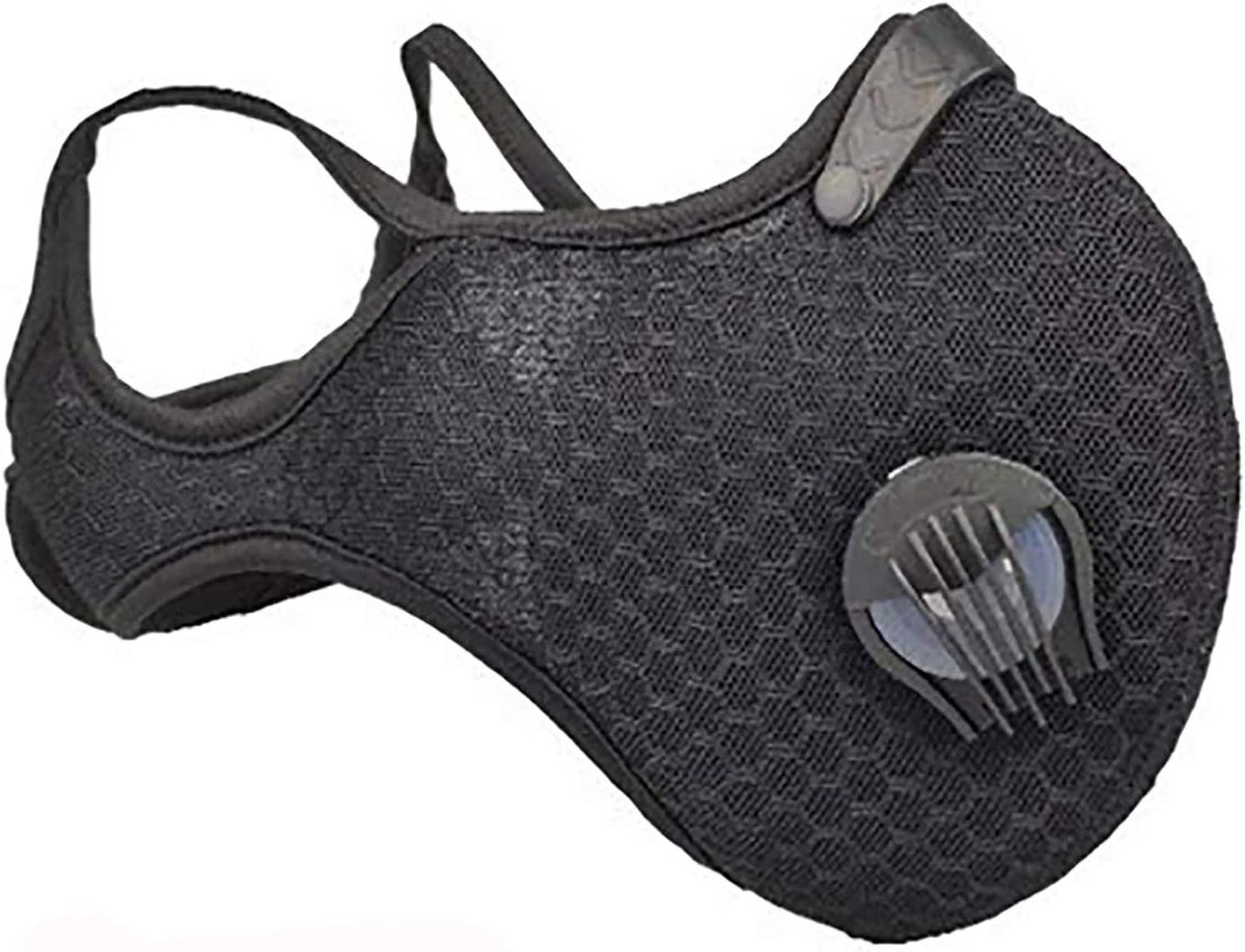 Anti-stofmasker - Gezichtsmasker Ademhalingsmasker - Bescherming tegen Stof - Uniseks Model - One Size - Zwart
