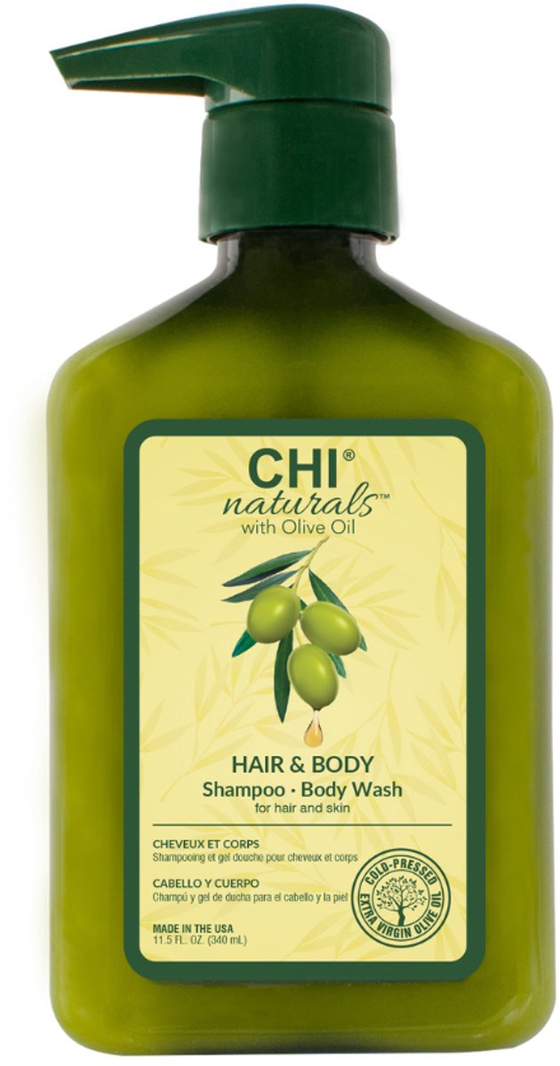CHI Olive Organics Hair & Body Shampoo - Body Wash 340 ml