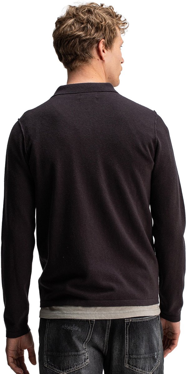 Butcher of Blue poloshirt korte mouw bruin