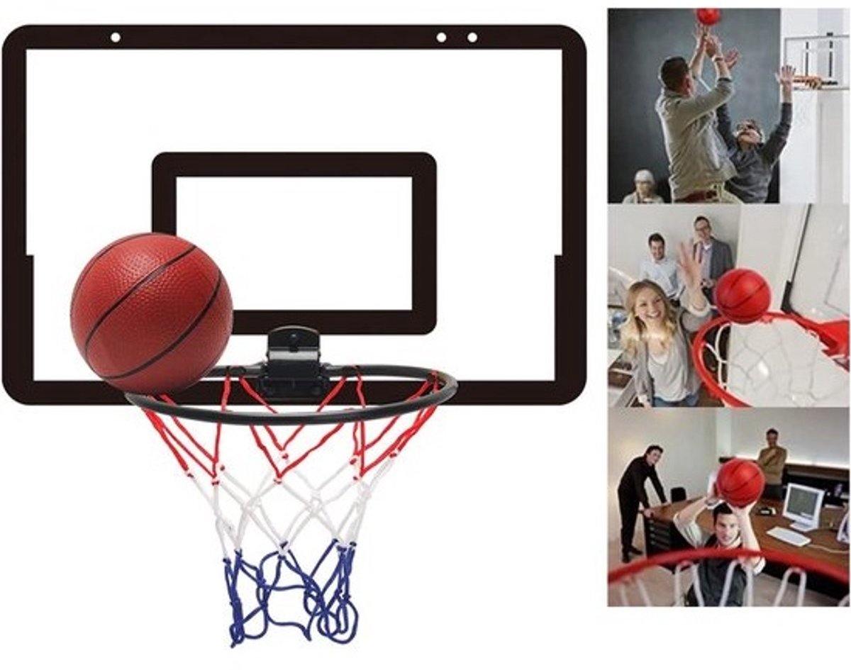 Mini basketbalring - Indoor basketbal set - Sport & spel - Opvouwbaar en draagbaar