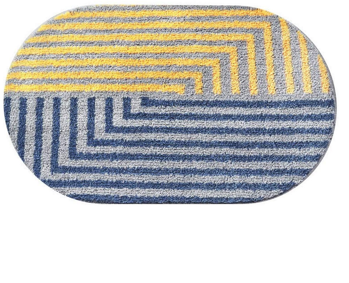 Anti-slip Badmat - Absorberend en eenvoudig te reinigen - Gestreept - 50*80cm