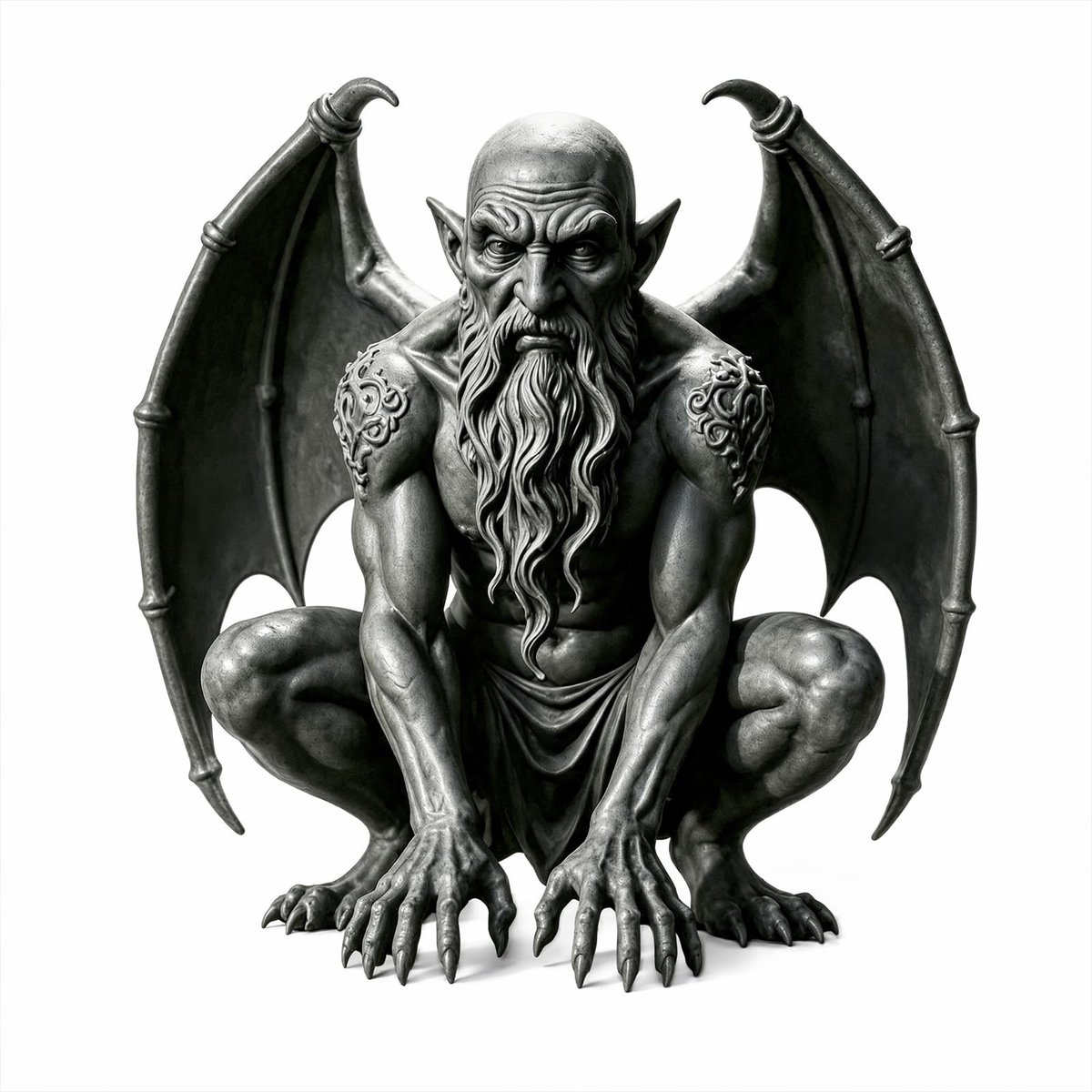 Gargouille Decoratie voor Plank - Hars Gothic Fantasy 10 cm