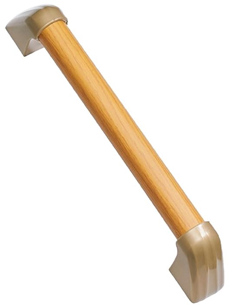 Badkamer Grab Bar - Roestvrij staal met houtnerf - Waterdicht