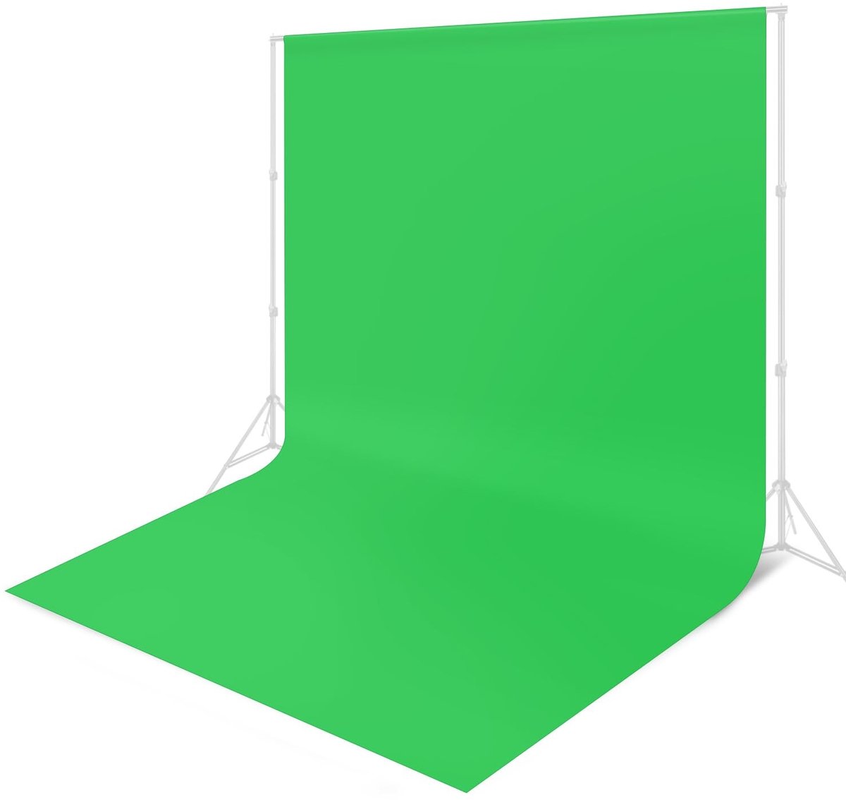 Groene Achtergrond Screen - 10 x 20 ft - Voor Fotografie en Video