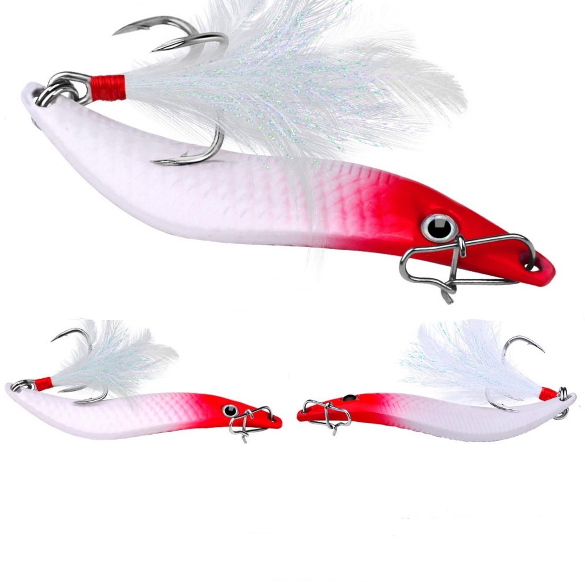 Hard Metal Wobbling Fish Spoon Lure - 7G/10G/15G/20G voor zoet- en zoutwatervissen