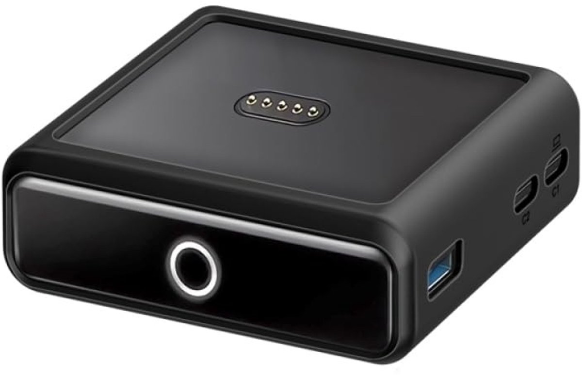 Protective Cover voor Anker Prime Bank 100W - Stof- en Schokbestendig Siliconen - Zwart