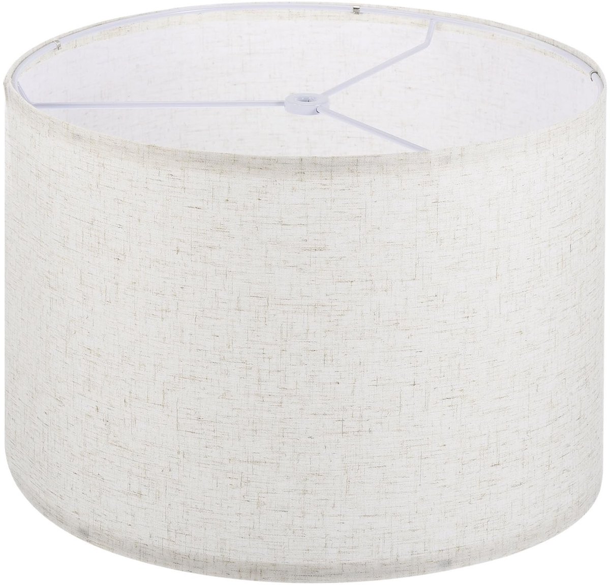 Lampenkap van linnen - Rond 33 x 22,9 cm - Beige