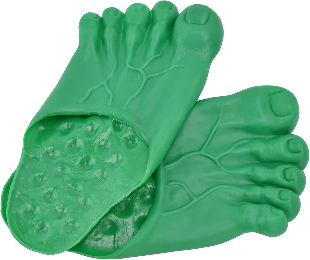 Grote Fuzzy Slippers voor Halloween, Cosplay en Kostuum Make-up, Perfecte Accessoires voor Feestjes en Evenementen