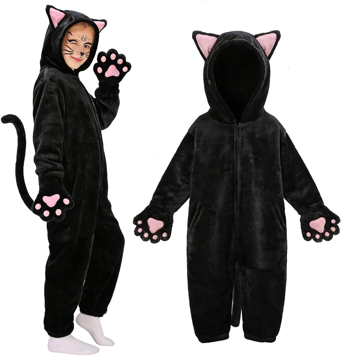 Dierenkostuum Kat - Romper voor kinderen