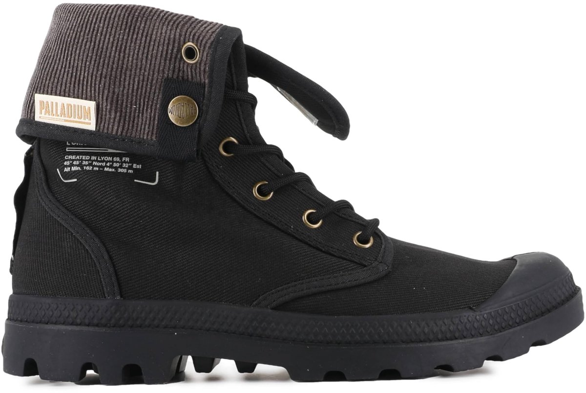 Work Boot - Zwart Katoen