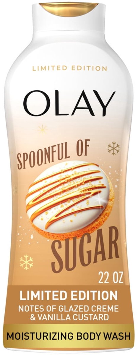 Olay - Spoonful of Sugar - Body Wash - Limited Edition - 22Oz - Vanilla Custard
