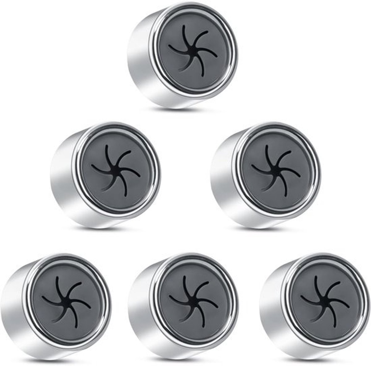 Theedoekhouders Zelfklevend - 6 Stuks - Ronde Handdoekhouders - Zuignap Handdoekhouder - Keuken Badkamer Huis vaatdoekhouder