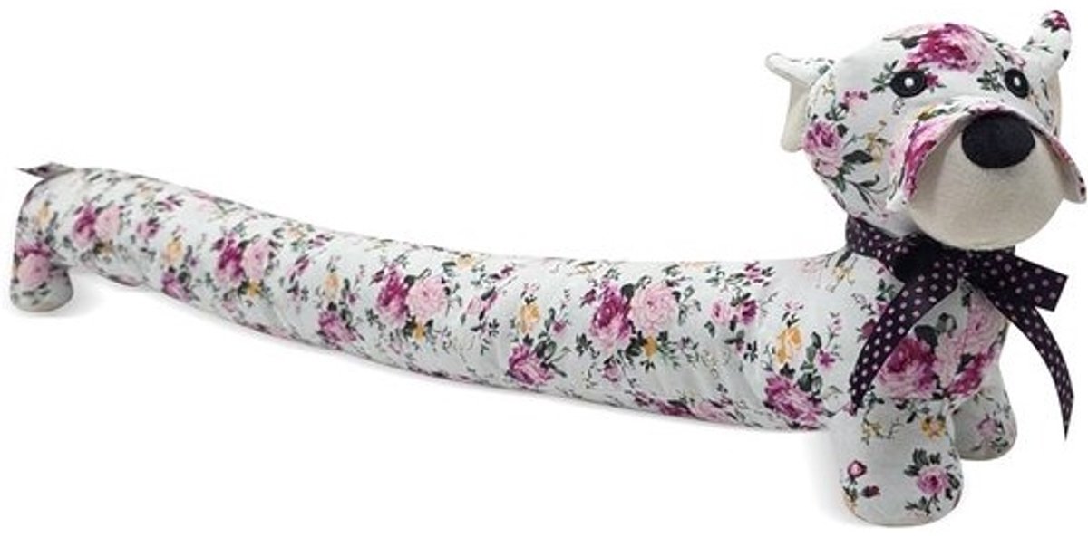 Tochtstopper Dierengezicht - Deurstopper Windstopper - Huis Warm Houden - Zacht Polyester Materiaal - 78 cm - Paoletti Bloemen