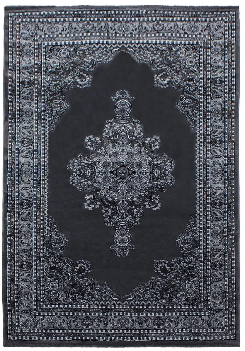 Dutch XXL Perzisch Tapijt | Marrakesh | Ornamenteel | Grijs | 300x400 cm