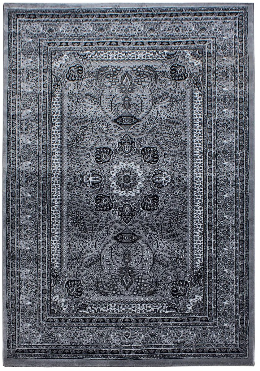 Dutch XXL Perzisch Tapijt | Marrakesh | Medaillon | Grijs | 160x230 cm