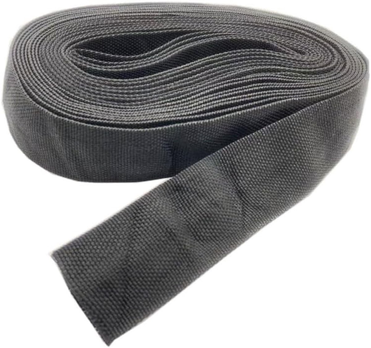 Nylon Beschermhoes voor Kabels en Slangen - 8m Lang, 34mm Dikte, Ideaal voor Lassen en Hydraulica
