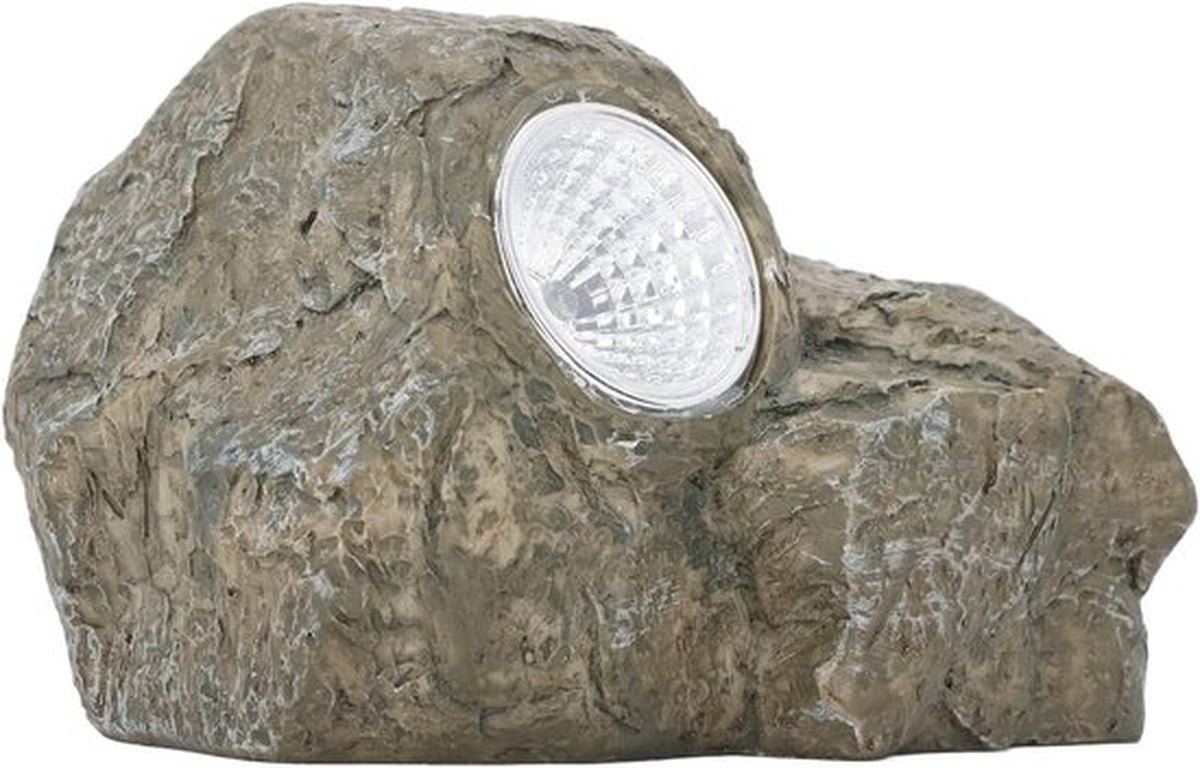 Waterdichte nep rots sleutelverstopplek met LED-licht, ideaal voor tuin en buitengebruik als verborgen opbergdoos voor sleutels