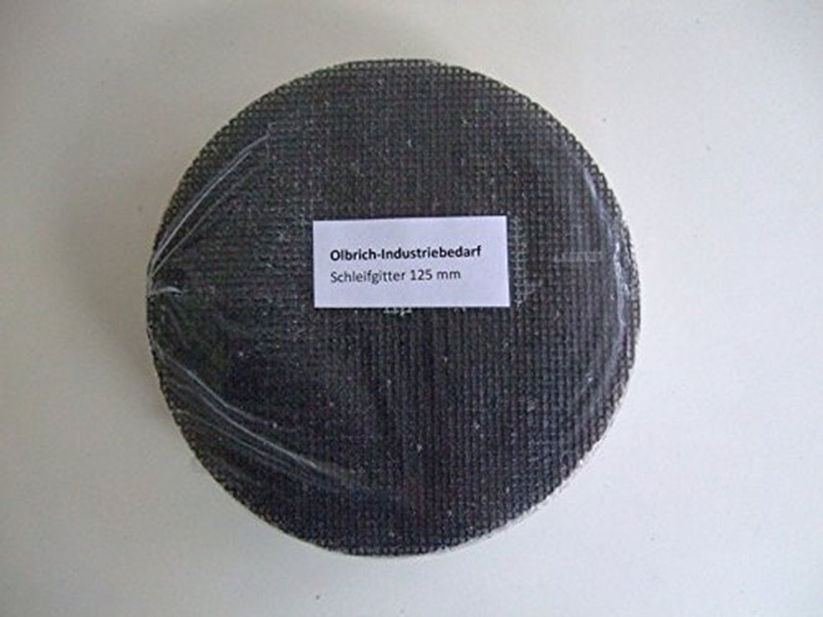 Schuurdiscs 125mm - Pak van 5 - Korrel 120