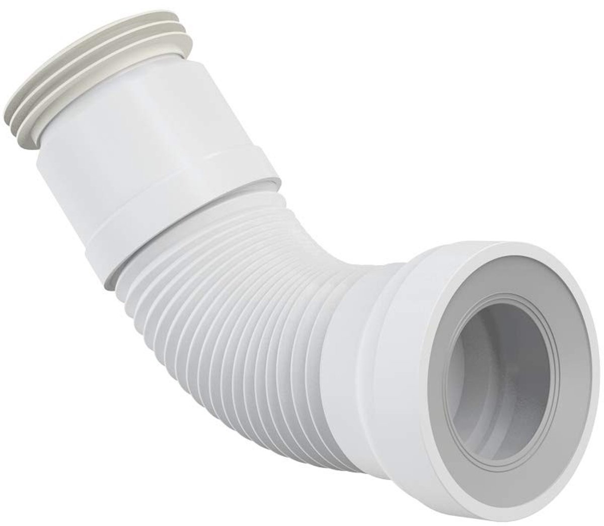 Toilet aansluiting flexibele afvoer 280-550 mm - Diameter 80/110 x 100/120 mm