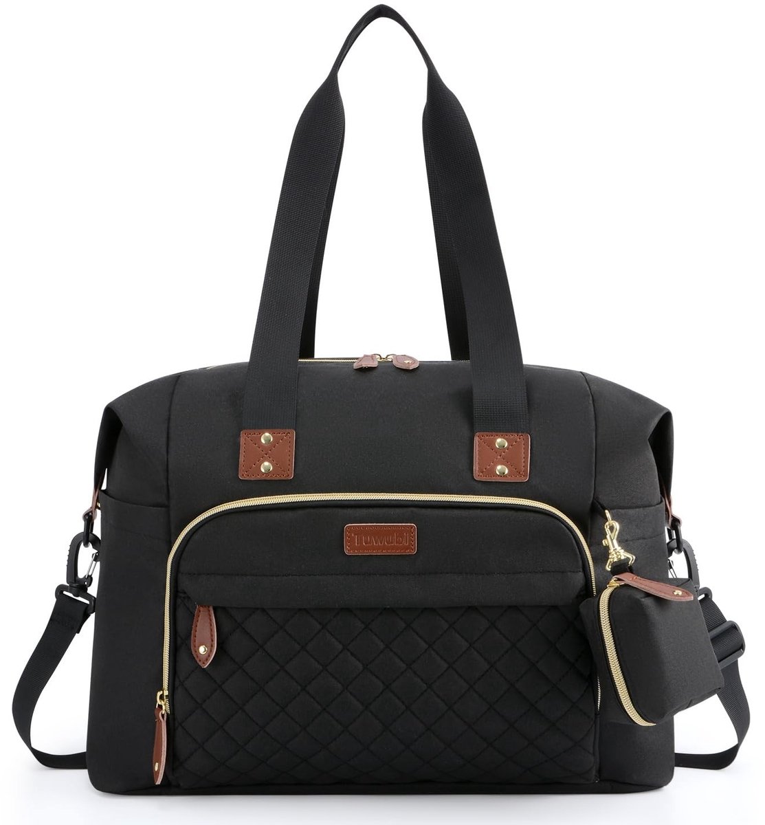 Luiertas Rugzak met Dummy Pouch - Groot en Multifunctioneel - Zwart