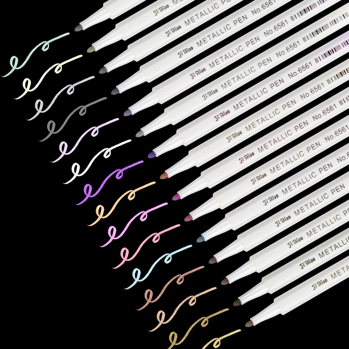 Set Metallic Stiften - Geschikt voor Stof, Canvas, Glas, Hout en Papier