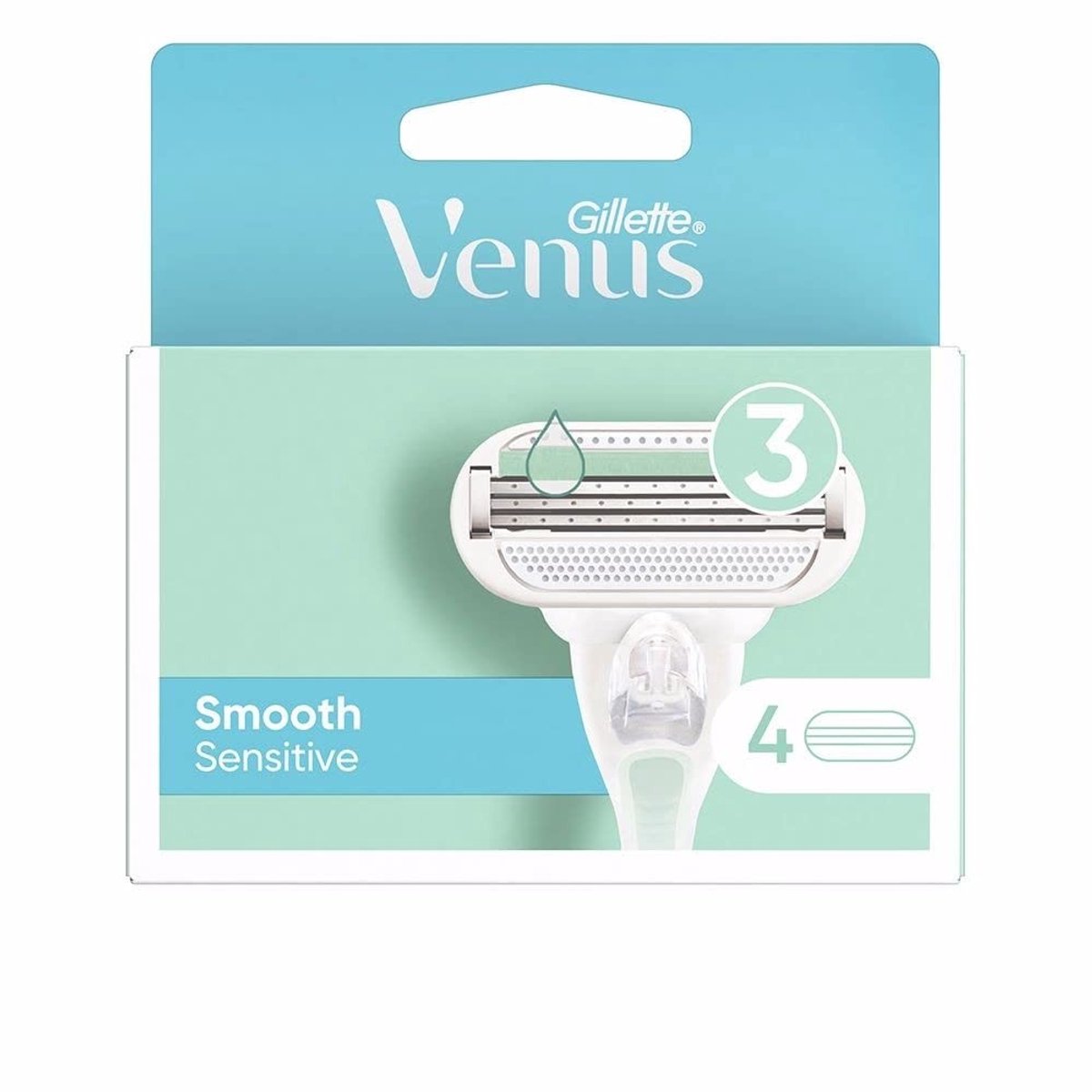Venus Sensitive Smooth - Scheermesjes voor Vrouwen - 4 Stuks