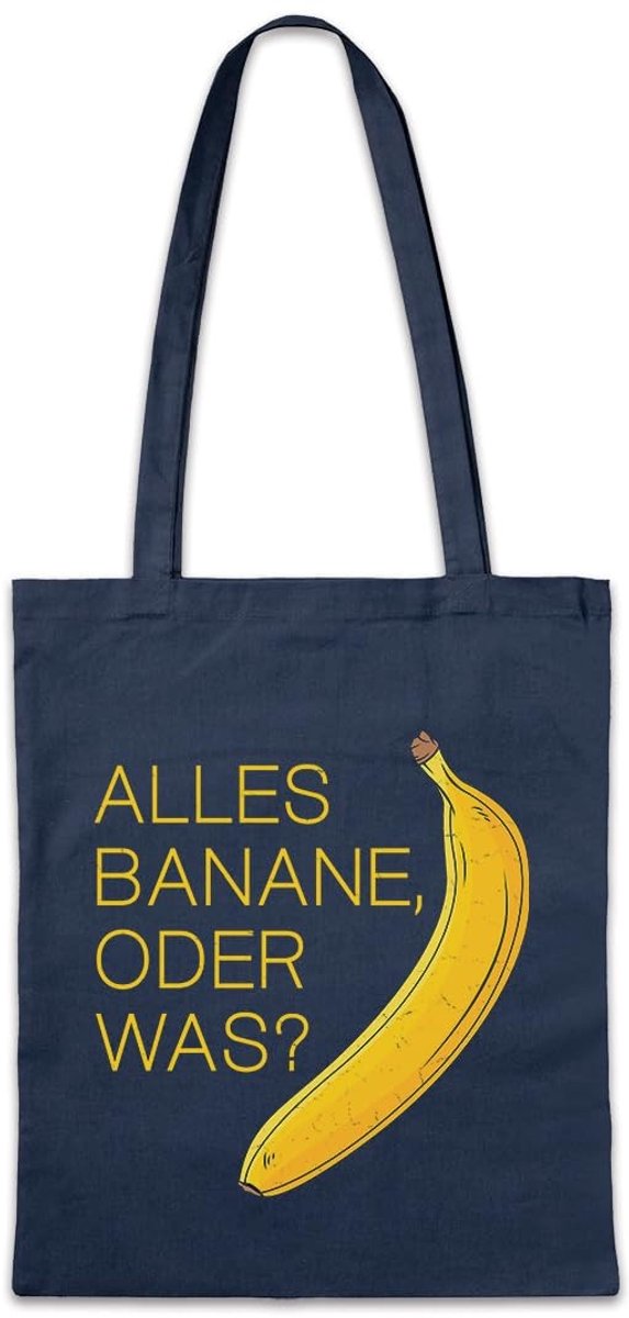 Hipster Bag - Photorealistische Print - Blauw - M