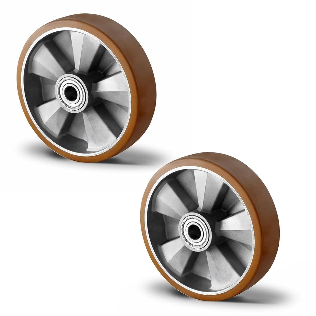 Zwenkwiel 160 mm - Aluminium Velg en Polyurethaan
