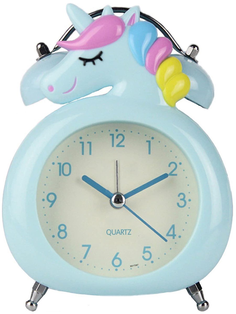 Wandklok met Stil Uurwerk - Nautisch Blauw