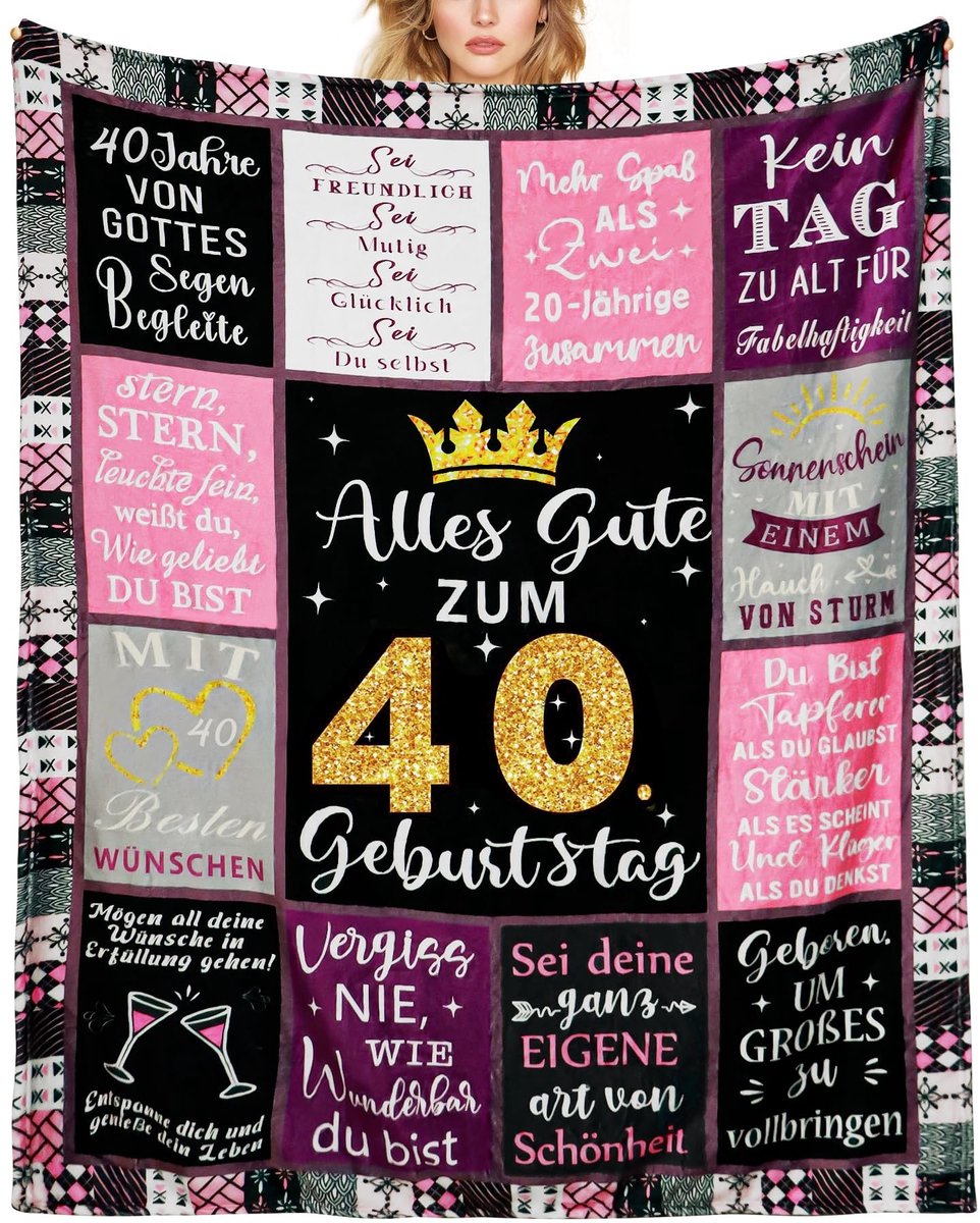 Cuddly Dekentje voor Vrouwen - Roze Flanel - 150 x 130 cm