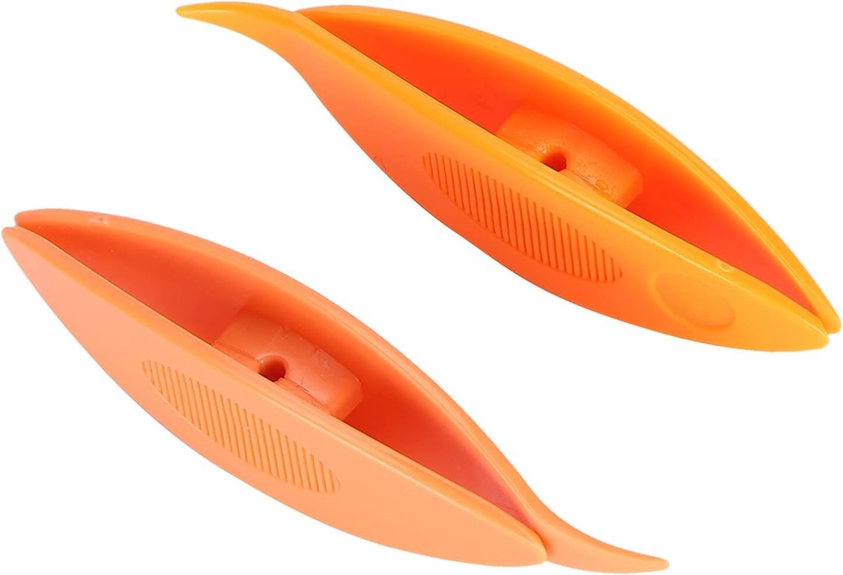 Tatting Shuttles Set van 2, Plastic Weefgereedschap voor Handnaaien, Breien en Haken met Glad Oppervlak