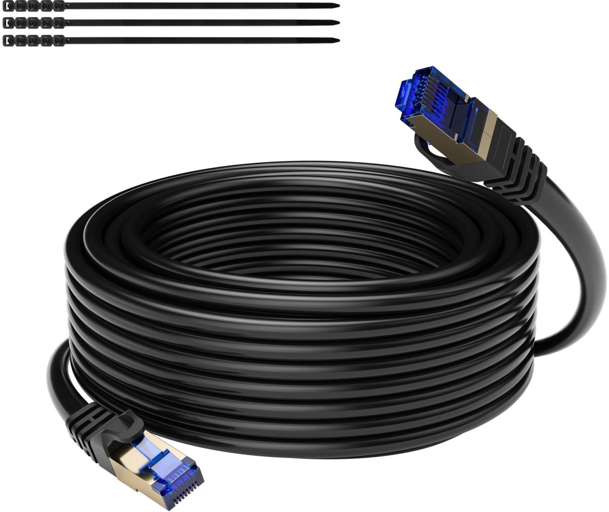 Ethernet Netwerkkabel RJ45 7 - Waterdicht 50 meter