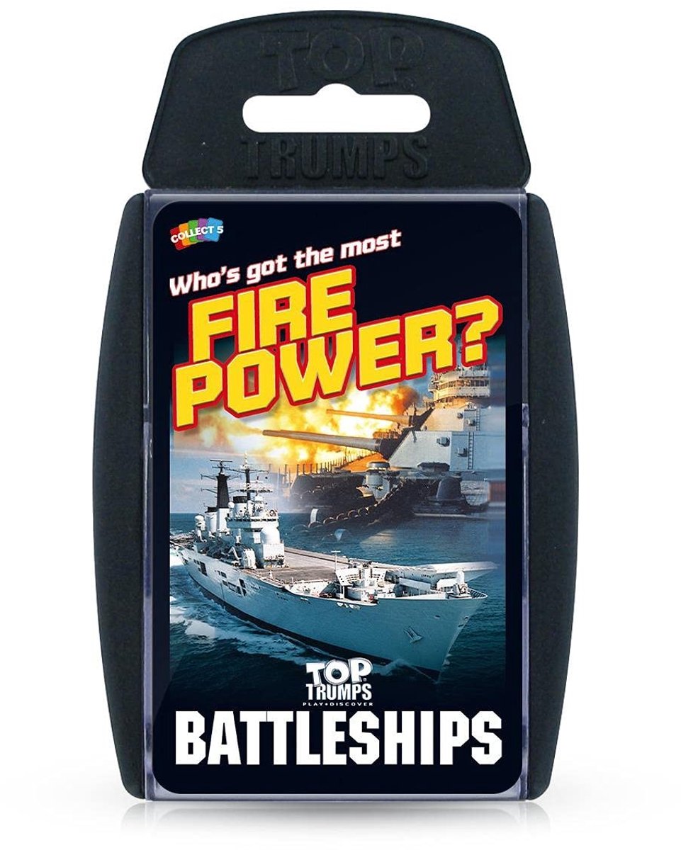 Top Trumps Battleships Kaartspel - Educatief Spel voor 2 Spelers