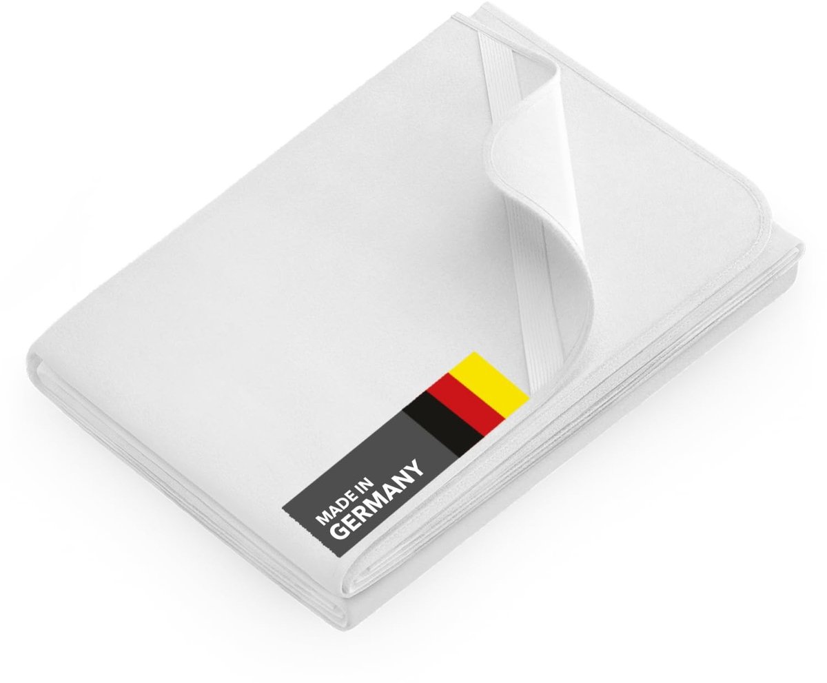 Fleece matrashoes set van 2 - 90x200cm - 100% katoen