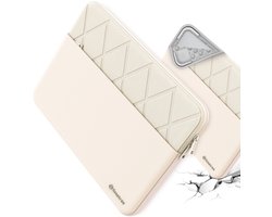 Laptophoes voor 14 inch - Schokbestendig ontwerp, Wit