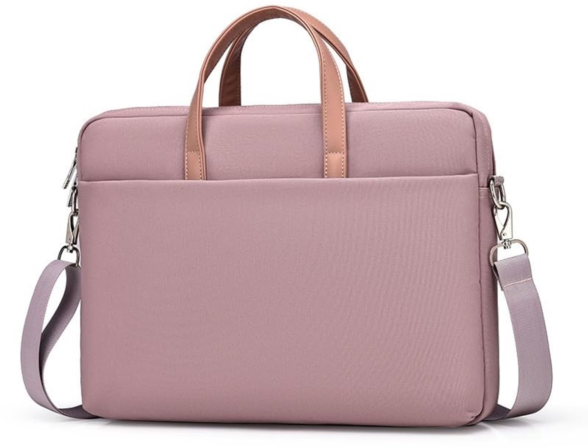 Laptop Bag voor 14 en 15 inch - Roze Waterdicht Polyester