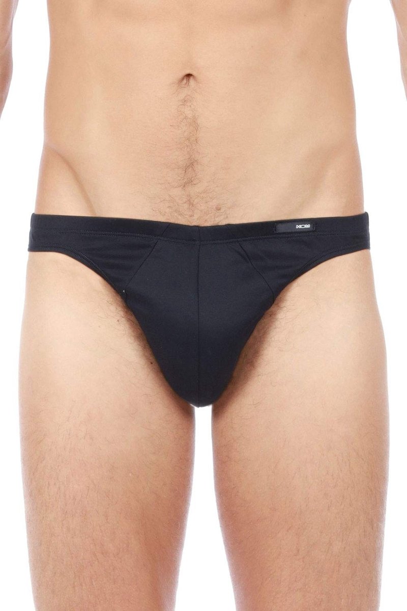 Micro Slip Ondergoed - 100% Mercerised Katoen - Zwart