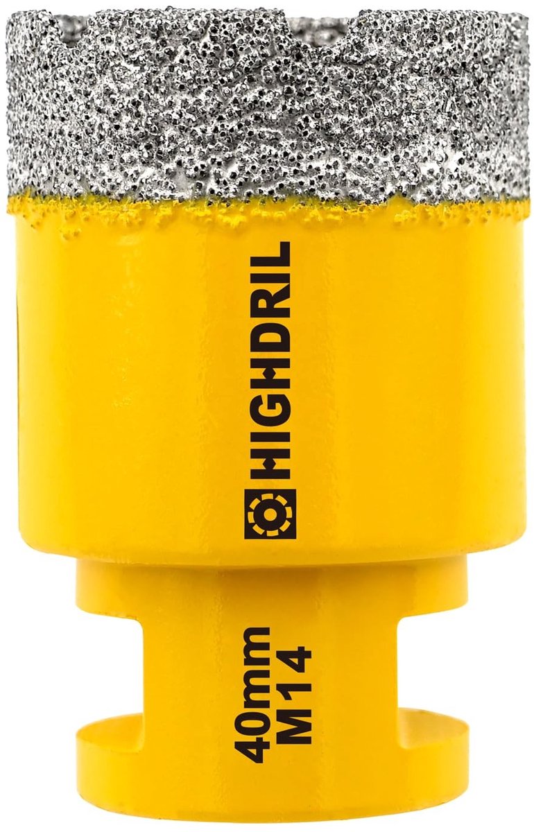 Diamant Boor Bit 40 mm - M14 Draad voor Porselein en Steen