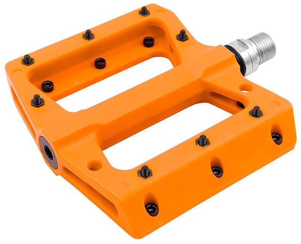 MTB Flat Pedalen - Thermoplastisch met Cr-Mo As