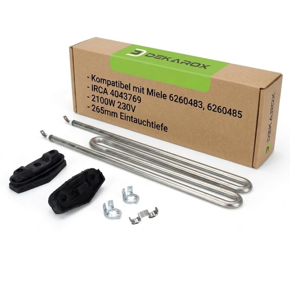 Verwarmingselement 2100W 230V - Vervangingsonderdeel voor Wasmachine en Wasdroger