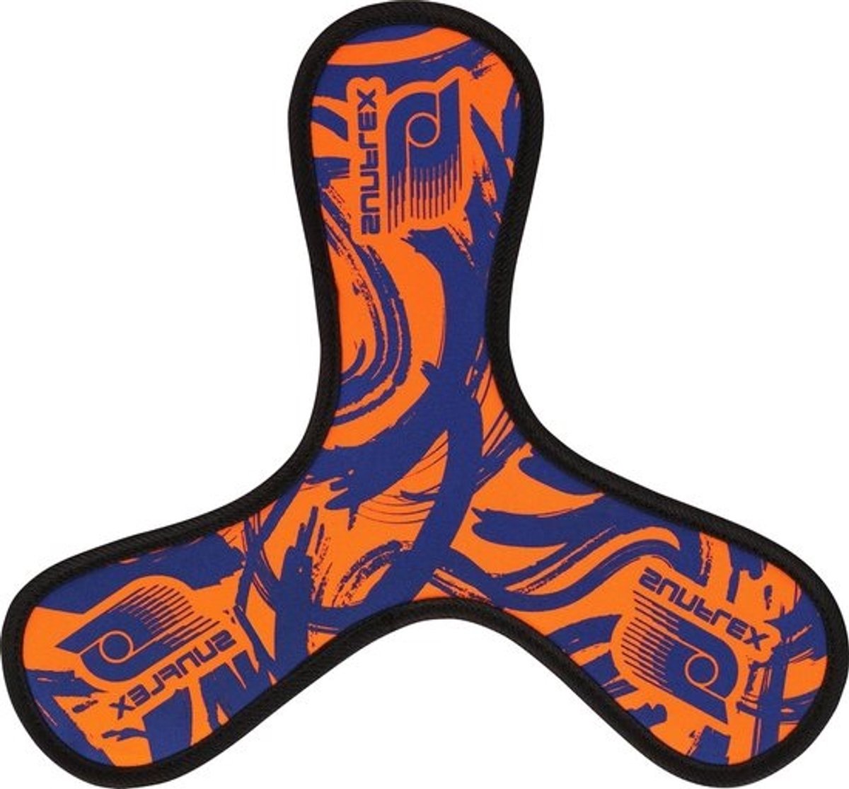 Boemerang Neopreen - Vliegend Speelgoed - Buiten Spelen - Zacht en Veilig - 24 cm - Oranje