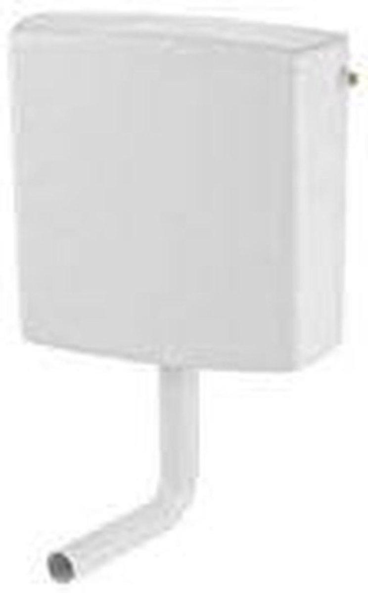 Spoelplaat - Bedieningsplaat Toilet - Toilet Spoelen - Twee Knops Bediening - 30 x 20 x 40 cm - Grijs