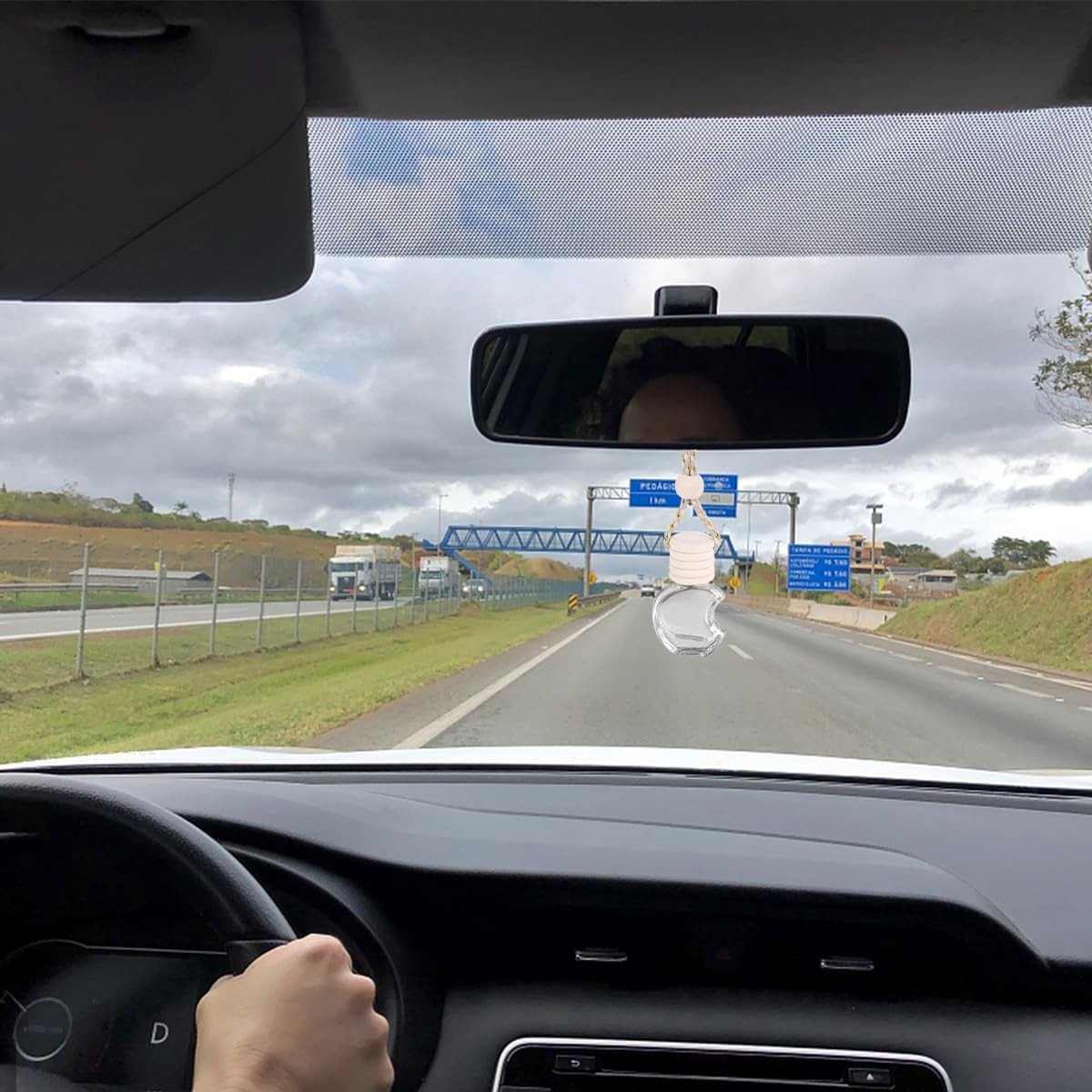 Set van 5 Lege Parfumflessen voor Auto Aromatherapie en Essentiële Olie Diffuser - Ideaal als Luchtverfrisser voor Auto en Kantoor, Perfect Cadeau voor Vrouwen