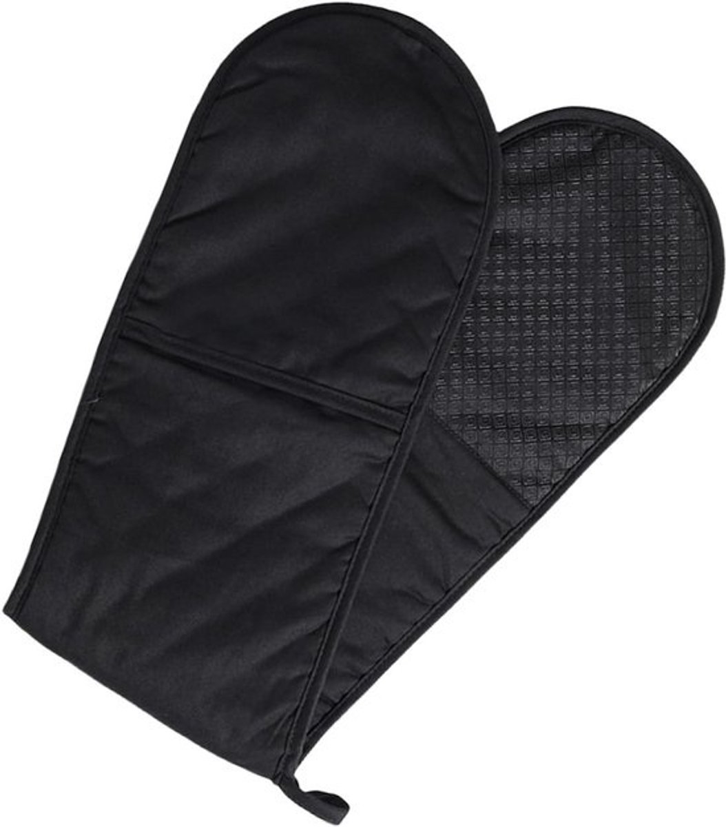 Lange kookhandschoenen - Ovenwanten Grillhandschoenen - Veilig Koken - Extra Lange Bescherming - 18 x 86 cm - Meerkleurig