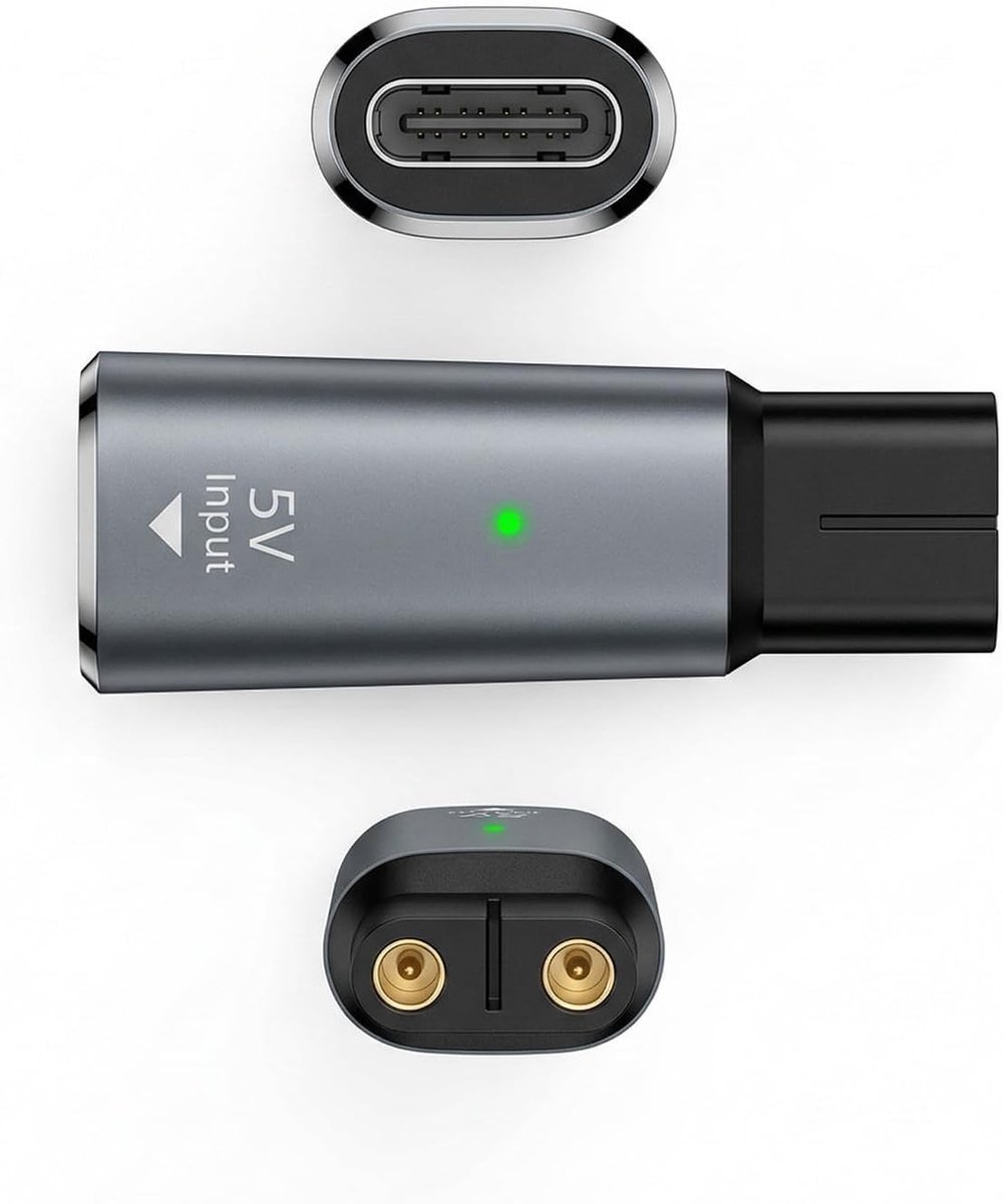 Krachtige 5V USB C Oplader voor One Blade Scheerapparaten en Accessoires van Philips Norelco, Geschikt voor QP2734, QP2824, QP2724, QP2834, QP4631, MG7930, MG7950, MG9530 en Series 7000 en 9000