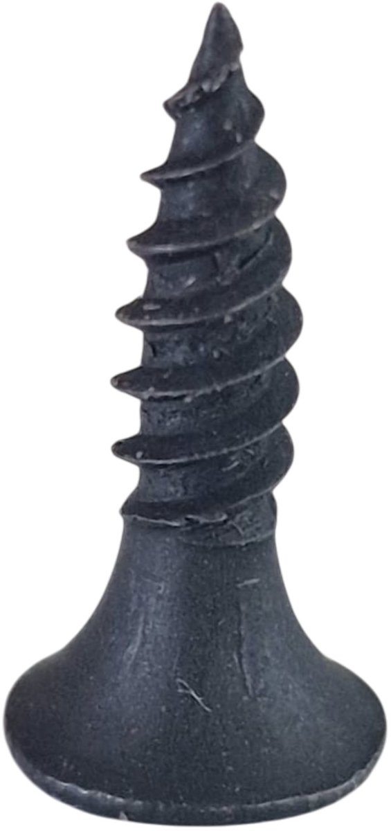 Han-Bar® Gipsplaatschroeven M3.5 × 16 mm – Zwart Koolstofstaal – PH2 – 50 stuks – Inclusief Transparant Opbergdoosje
