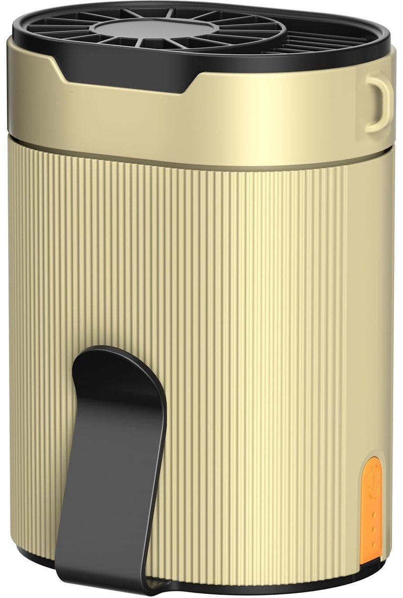 Draagbare Accu Ventilator met Clip - 4 Windsterkten