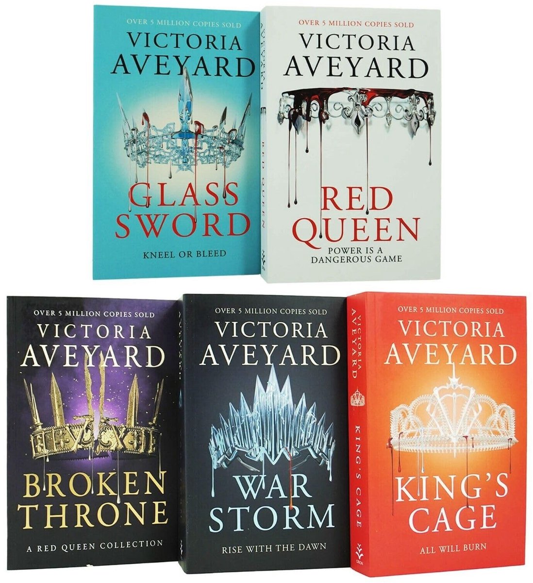 Red Queen Boekenserie - 5 Delen