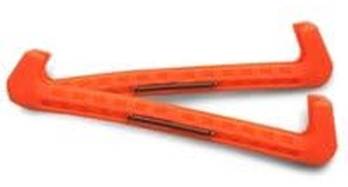 Skatebeschermers voor schaatsen - Fluor Oranje